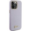 Guess GUHCP15LPGMCSL iPhone 15 Pro 6.1 liliowy/lilac hardcase Glitter Glossy Script